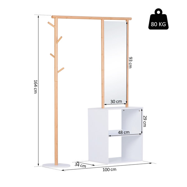 17 Stories Garderobe Aodren & Bewertungen | Wayfair.de